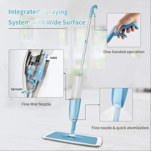 Microfiber Synthetic Cloth Spray Mop, 280 ml
