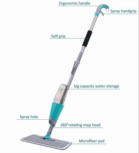 Microfiber Synthetic Cloth Spray Mop, 280 ml