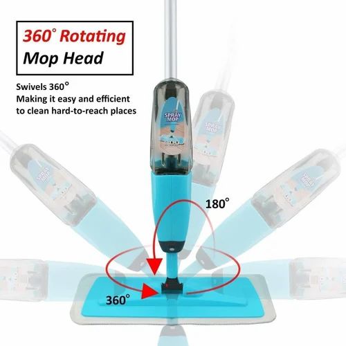 Microfiber Synthetic Cloth Spray Mop, 280 ml