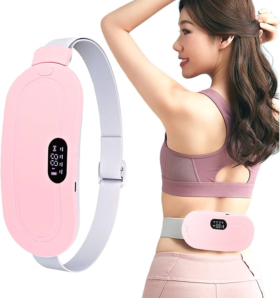 Warm Heating Pads Menstrual Pain And Belly Or Back Pain Relief, LED Display, Comfortable Belt